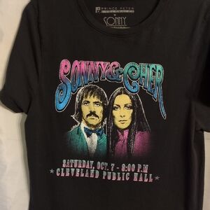 Prince Peter Collection Black Sonny & Cher Kids T-Shirt
